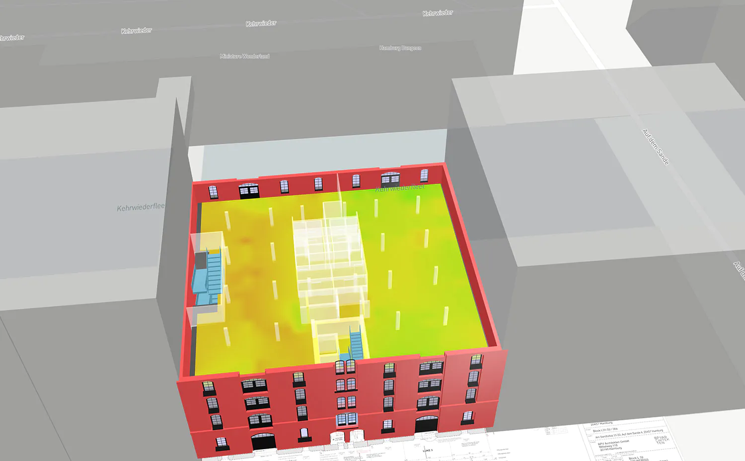 3D Aufnahme von Gebäude einer ImmoCheck Vermessung